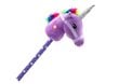 Pehme ükssarviku pea pulgal Hobby Horse koos helidega, lilla hind ja info | Imikute mänguasjad | kaup24.ee