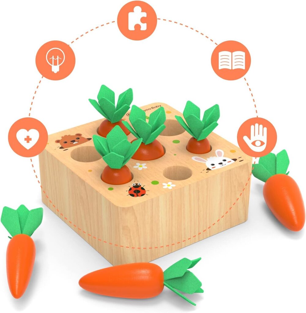 Mänguasi lastele Carrots hind ja info | Imikute mänguasjad | kaup24.ee