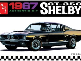 Plastikust mudelikomplekt AMT (USA) 1967 Shelby GT350, valge hind ja info | Liimitavad mudelid | kaup24.ee