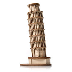 Деревянная собираемая модель Пизанская башня Little Story, 183 д. цена и информация | Конструкторы и кубики | kaup24.ee