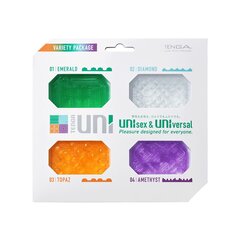 Masturbaatori varrukate komplekt Tenga Uni Sleeves Variety Pack, 4-osaline hind ja info | Sekslelud, masturbaatorid | kaup24.ee