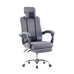 Офисный стул Miko с подставкой для ног, серый цена и информация | Офисные кресла | kaup24.ee
