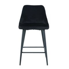 Барный стул Дека черный бархат. цена и информация | Стулья для кухни и столовой | kaup24.ee