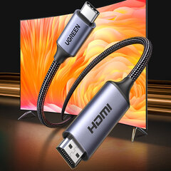 Ugreen USB-C/HDMI, 1.5 м цена и информация | Кабели и провода | kaup24.ee