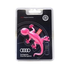 Õhuvärskendaja Audi 000087009AC Gecko, roosa, magusa aroomiga цена и информация | Освежители воздуха для салона | kaup24.ee