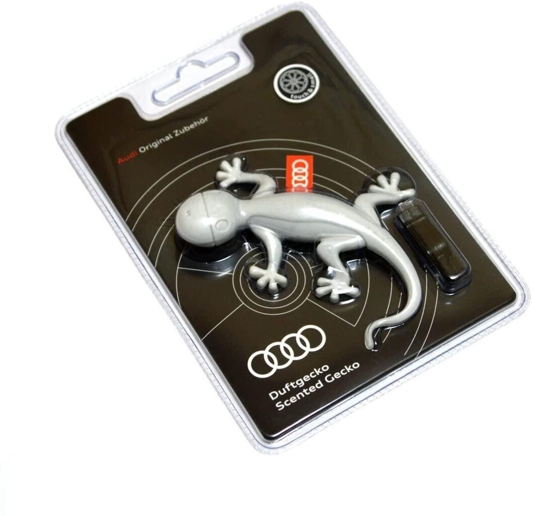 Õhuvärskendaja Audi 000087009A Gecko, helehall hind ja info | Autolõhnastajad | kaup24.ee