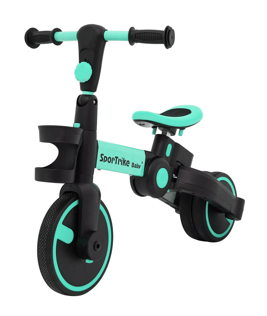 Kolmerattaline jalgratas koos pedaalidega 3in1 цена и информация | Imikute mänguasjad | kaup24.ee
