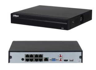 Interneti-videosalvesti Dahua 8ch 8poe/nvr4108hs-8p-4ks3 hind ja info | Valvekaamerad | kaup24.ee