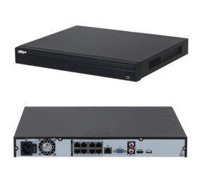 Сетевой видеорегистратор 8ch 8poe/nvr4208-8p-4ks3, Dahua цена и информация | Камеры видеонаблюдения | kaup24.ee