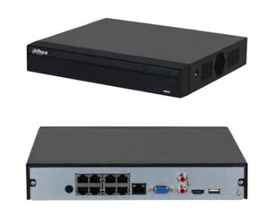 Interneti-videosalvesti Dahua 8ch 8poe/nvr2108hs-8p-4ks3 hind ja info | Valvekaamerad | kaup24.ee