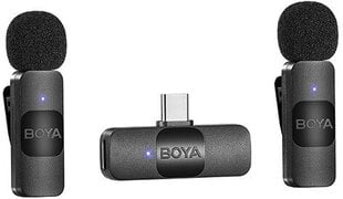 Boya wireless microphone BY-V20 USB-C цена и информация | Микрофоны | kaup24.ee