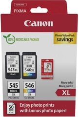 Canon tint PG-545 XL/CL-546XL Value Pack цена и информация | Принтеры | kaup24.ee