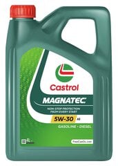 Масло моторное Castrol Magnatec A5 5W-30 синтетическое, 4 л цена и информация | Моторные масла | kaup24.ee