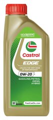 Масло моторное Castrol Edge V 0W-20 синтетическое, 1 л цена и информация | Моторные масла | kaup24.ee