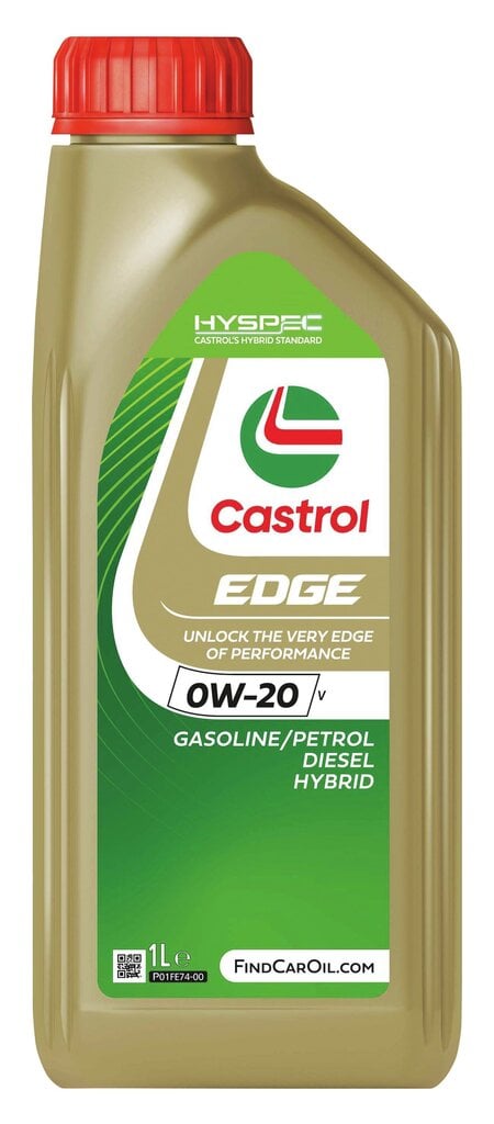 Castrol Edge V 0W-20 sünteetiline mootoriõli, 1 l цена и информация | Mootoriõlid | kaup24.ee