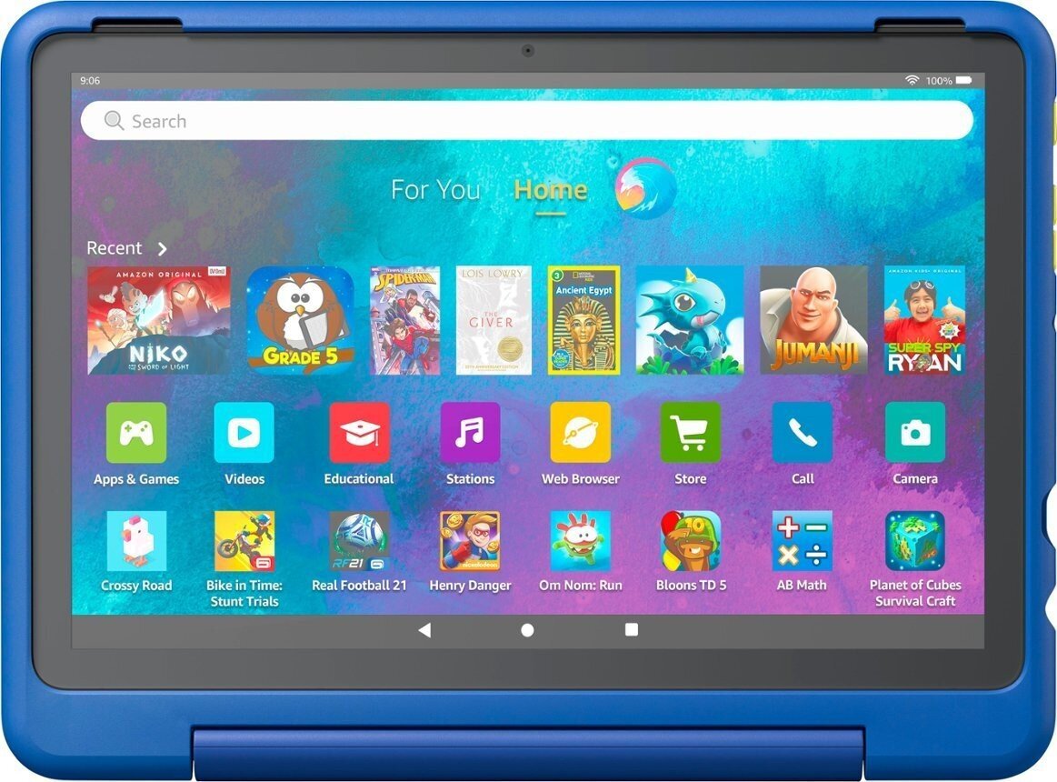 Amazon Fire HD 10 32GB Kids Pro (2023), nebula цена и информация | Tahvelarvutid | kaup24.ee
