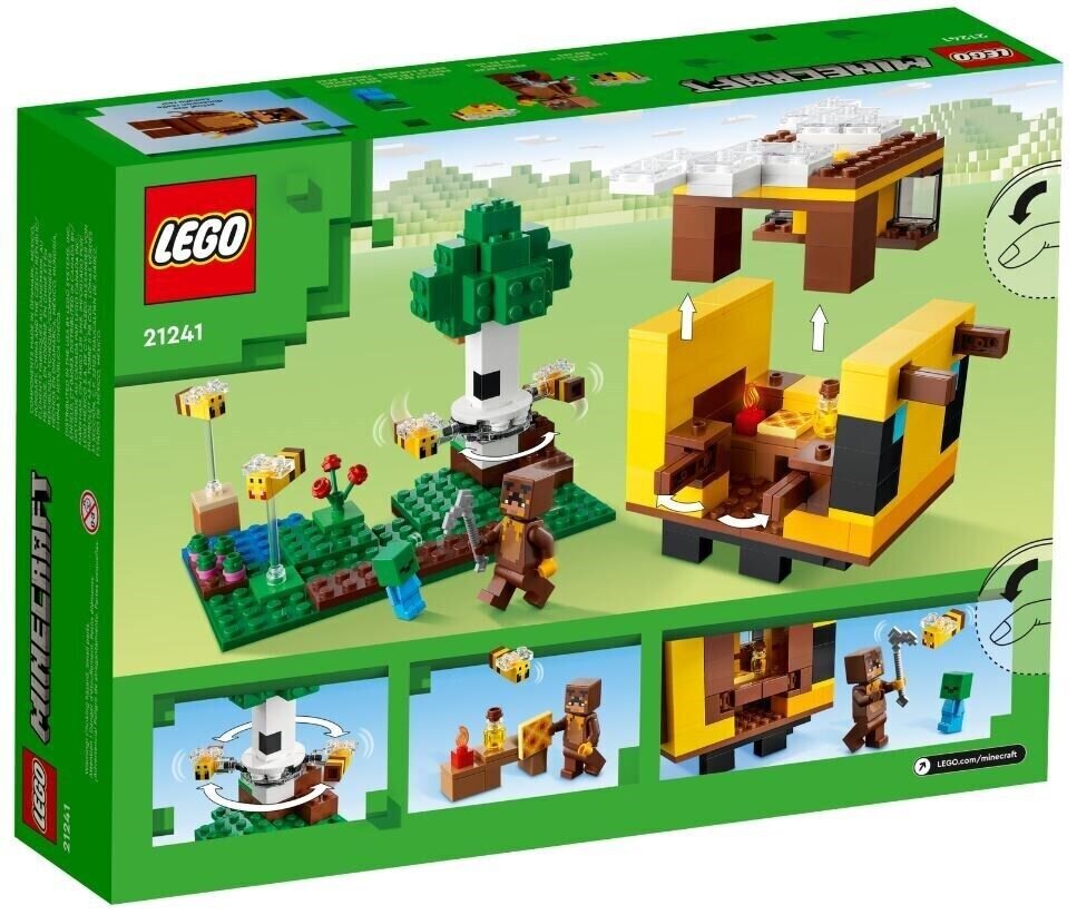 Lego Minecraft Mesilasemajake 21241 hind ja info | Klotsid ja konstruktorid | kaup24.ee