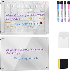LLMtn Magnetkalender 40 x 30 cm, külmikusse hind ja info | Kalendrid, märkmikud | kaup24.ee
