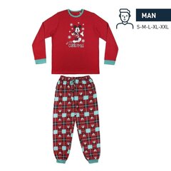 Пижама Mickey Mouse, красная цена и информация | Мужские халаты, пижамы | kaup24.ee