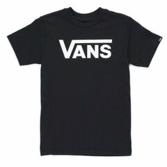 Футболка с коротким рукавом детская Vans Drop V Boys Чёрный цена и информация | Мужские футболки | kaup24.ee