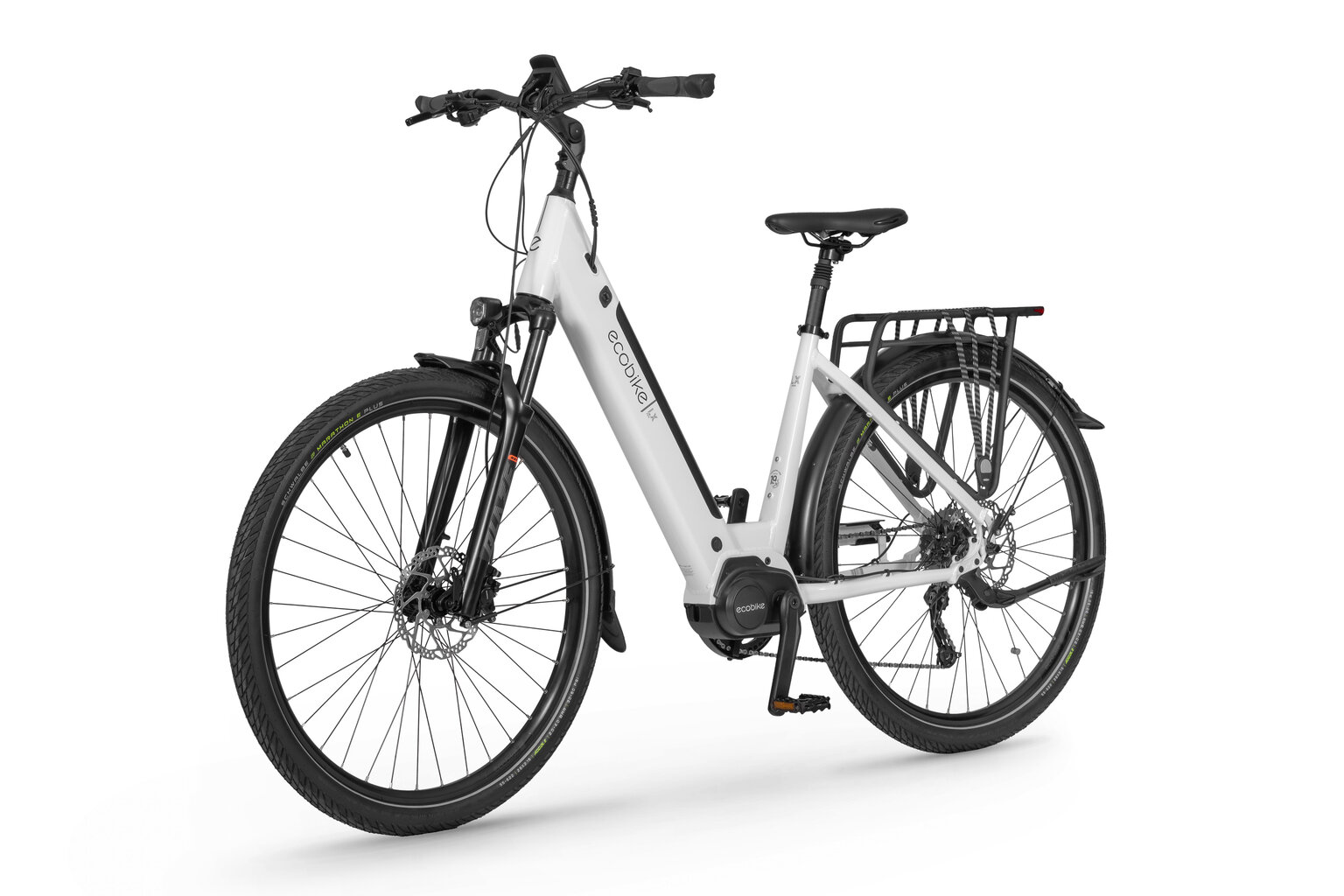 Elektrijalgratas Ecobike LX300 2024, 17", 11,6 AH 48V, valge hind ja info | Elektrirattad | kaup24.ee