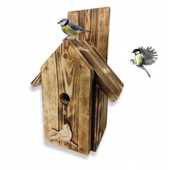 Гнездо для птиц Gomer, деревянное цена и информация | Скворечники, кормушки, клетки | kaup24.ee