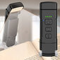 Osite Sky USB LED öölugemislamp, must цена и информация | Taskulambid, prožektorid | kaup24.ee