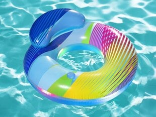 Плавательный круг со спинкой Bestway Float'n Fashion, 118 x 117 см цена и информация | Надувные и пляжные товары | kaup24.ee