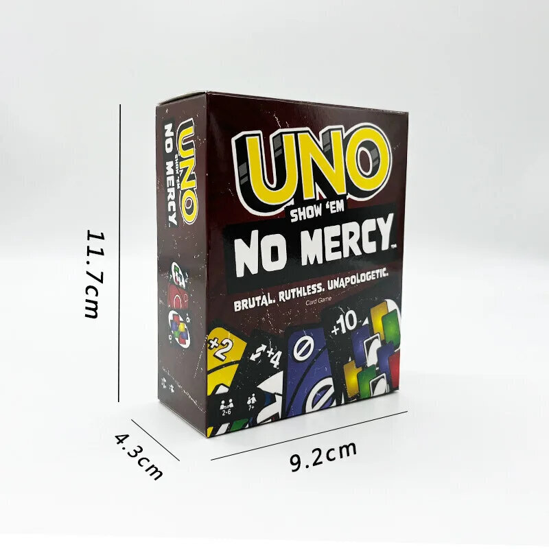 Uno kaardid Halastuseta, no mercy цена и информация | Lauamängud ja mõistatused | kaup24.ee