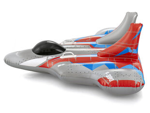 Täispuhutav madrats Bestway Fighter jet, 136 x 135 cm hind ja info | Täispuhutavad veemänguasjad ja ujumistarbed | kaup24.ee