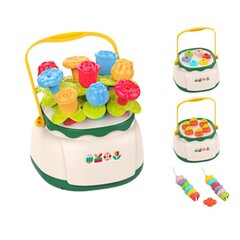 Обучающий пазл Woopie Цветочная корзина цена и информация | Игрушки для малышей | kaup24.ee