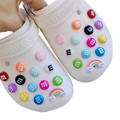 Аксессуары для обуви Crocs M&M, 26 шт. цена и информация | Аксессуары для детей  | kaup24.ee