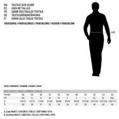 Штаны для взрослых Champion Rib Cuff Чёрный Мужской цена и информация | Мужская спортивная одежда | kaup24.ee