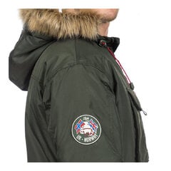 Спортивная куртка, унисекс Alphaventure Noreg Зеленый цена и информация | Мужская спортивная одежда | kaup24.ee