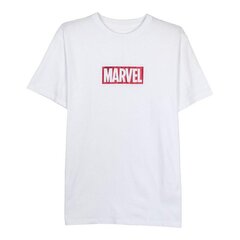 Футболка с коротким рукавом мужская Marvel Белый цена и информация | Мужские футболки | kaup24.ee