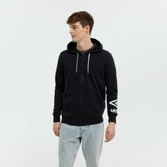 Толстовка с капюшоном мужская FW TERRACE ZIP HOODIE Umbro 66063U 060 Чёрный цена и информация | Мужские толстовки | kaup24.ee