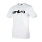 T-särk meestele Umbro Linear 65551U 13V, valge hind ja info | Meeste T-särgid | kaup24.ee