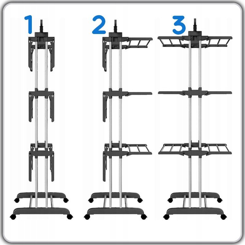 Intmix pesurest, 170x75 cm hind ja info | Pesukuivatusrestid ja aksessuaarid | kaup24.ee