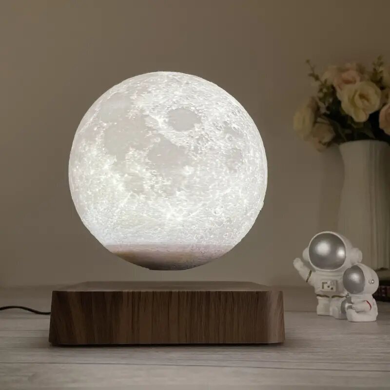 Tech Zone leviteeriv magnetlamp Dark Moon hind ja info | Laualambid | kaup24.ee