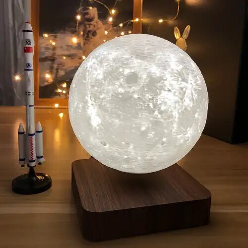 Tech Zone leviteeriv magnetlamp Dark Moon hind ja info | Laualambid | kaup24.ee