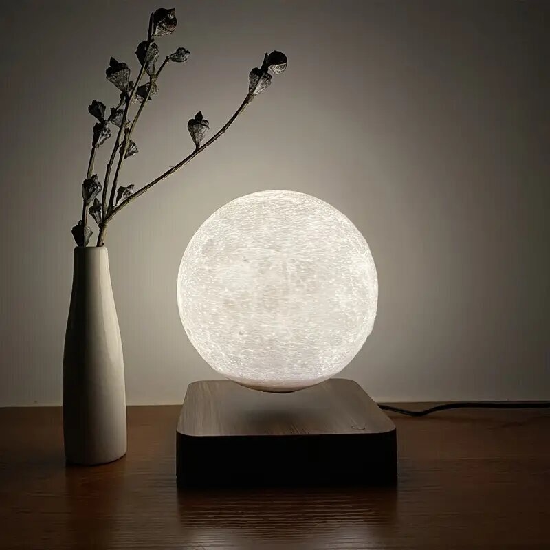 Tech Zone leviteeriv magnetlamp Dark Moon hind ja info | Laualambid | kaup24.ee