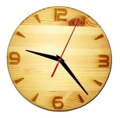 Часы деревянные 0041c цена и информация | Часы | kaup24.ee