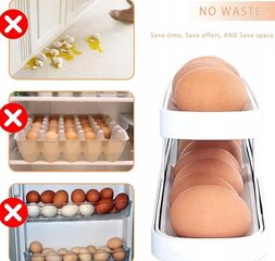 Контейнер для хранения яиц, 12-14 шт яйца цена и информация | Посуда для хранения еды | kaup24.ee