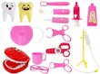 Hambaarsti komplekt kohvris lastele, roosa цена и информация | Tüdrukute mänguasjad | kaup24.ee