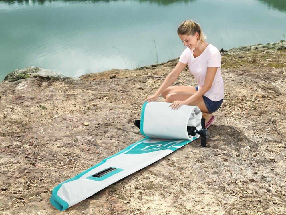 Täispuhutav aerulaud Bestway HF AquaGlider, 320x79x12 cm hind ja info | Veesport | kaup24.ee