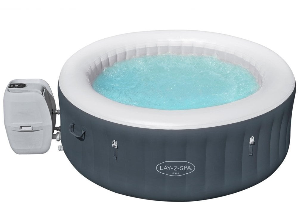 Täispuhutav mullivann 2-4 inimesele Jacuzzi LayZSpa BALI, Bestway цена и информация | Basseinid | kaup24.ee