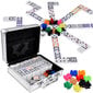 Domino lauamäng metallist karbis hind ja info | Lauamängud ja mõistatused | kaup24.ee