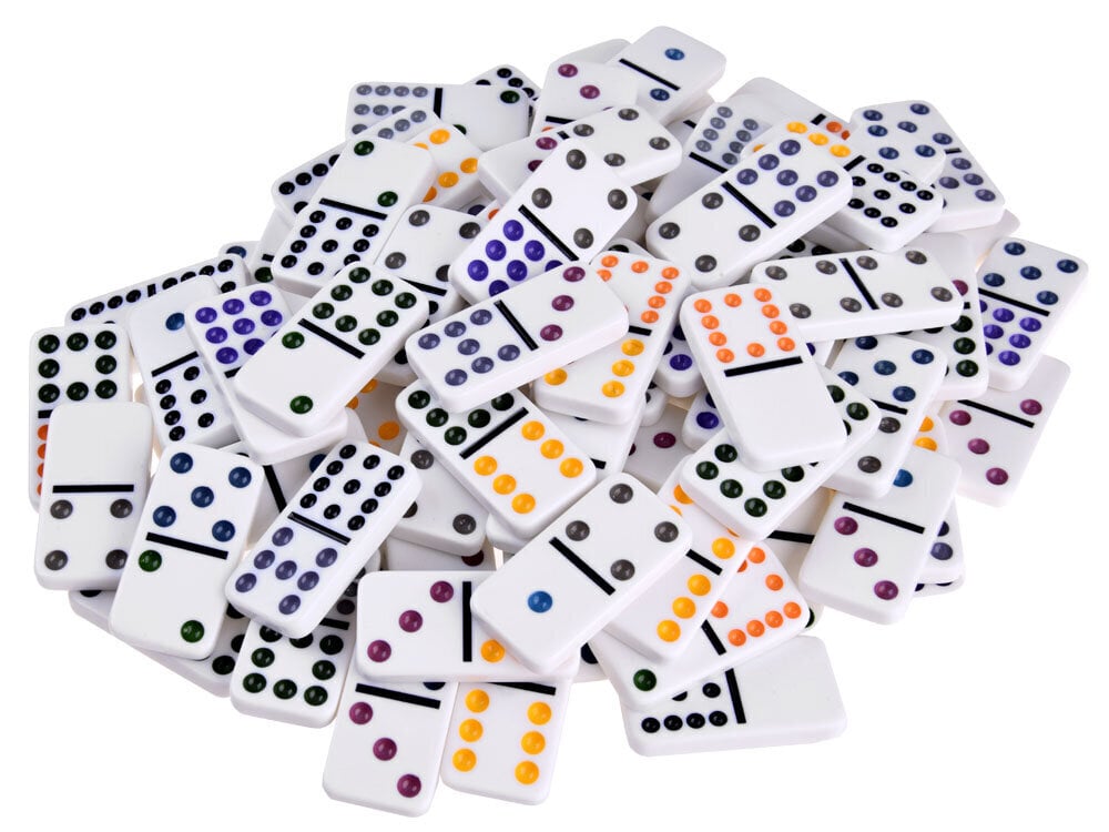 Domino lauamäng metallist karbis hind ja info | Lauamängud ja mõistatused | kaup24.ee