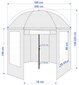 Kalastustelk 240cm цена и информация | Telgid | kaup24.ee