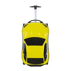 Laste kohver auto, kollane hind ja info | Kohvrid, reisikotid | kaup24.ee